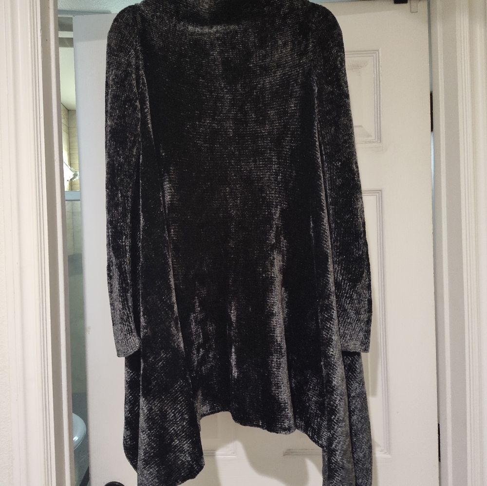 Alice+Olivia Swing Sweater Charcoal - Picture 5 of 9